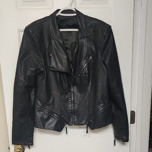 Blank NYC Black Leather Jacket